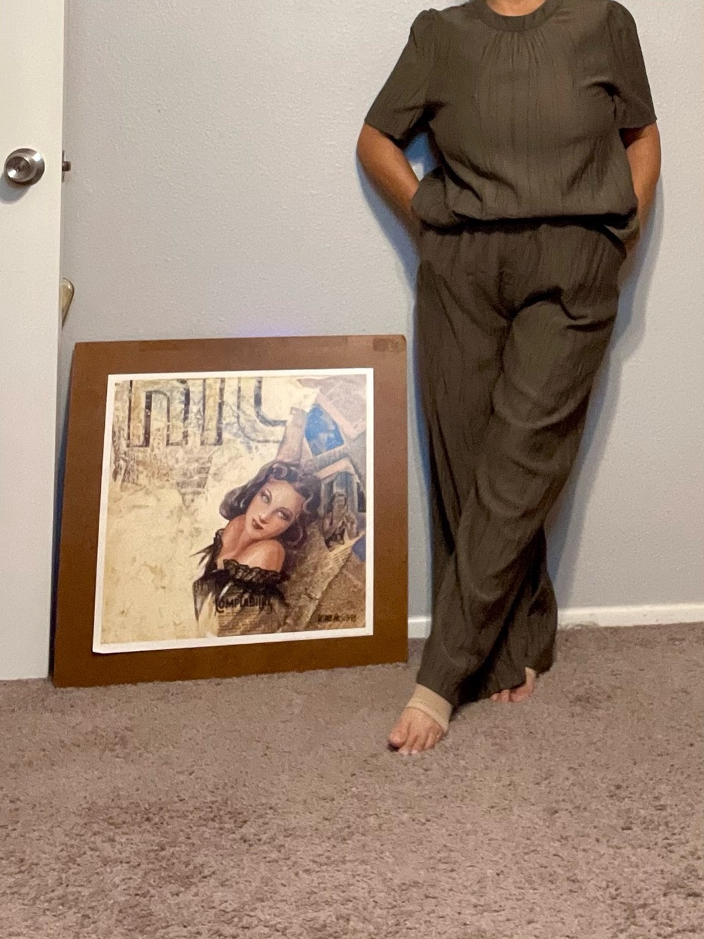 Relaxed Olive Women’s 2 pc Jumpsuit
